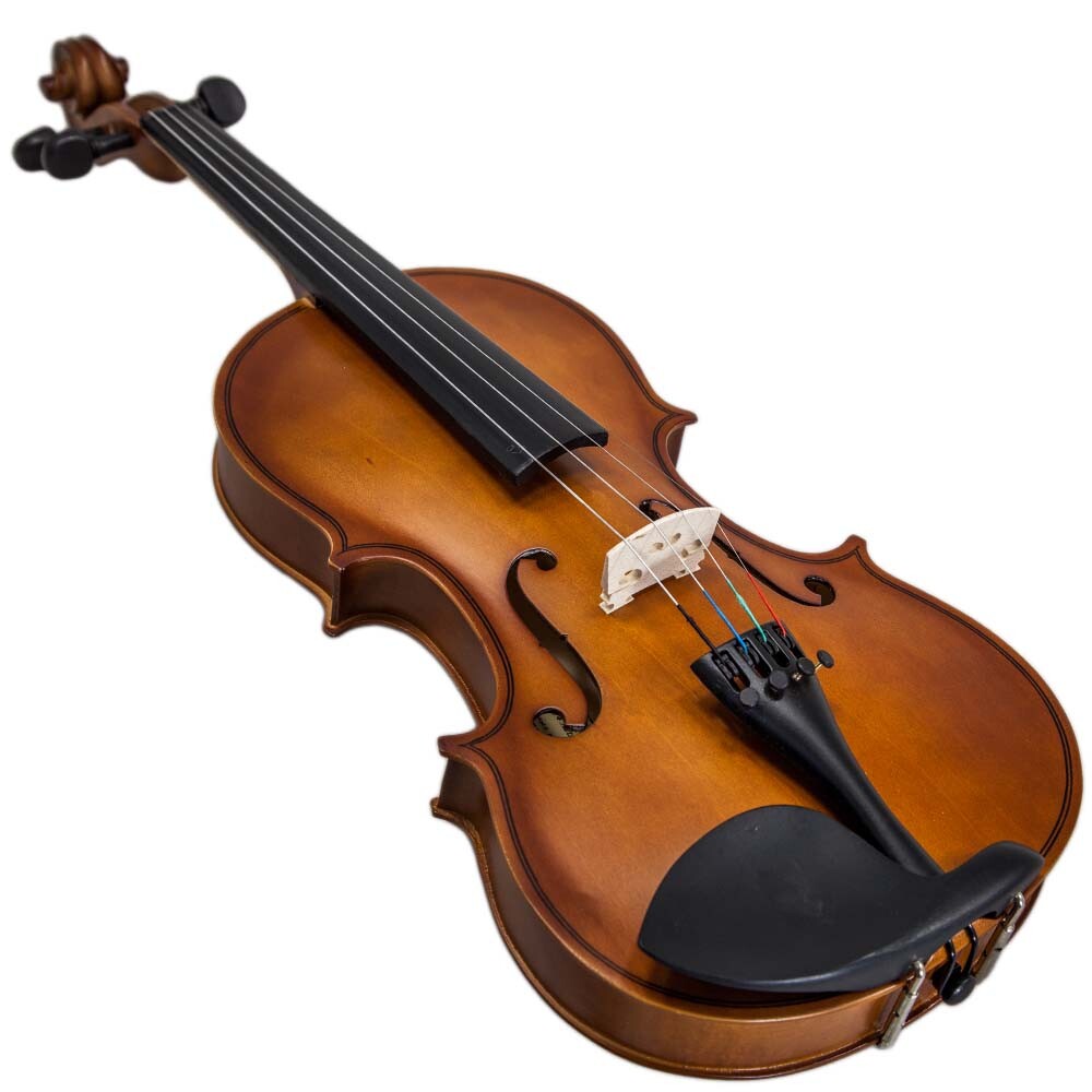 New 4/4 Full Size Student Beginner Violin w Case, Rosin + Digital Tuner