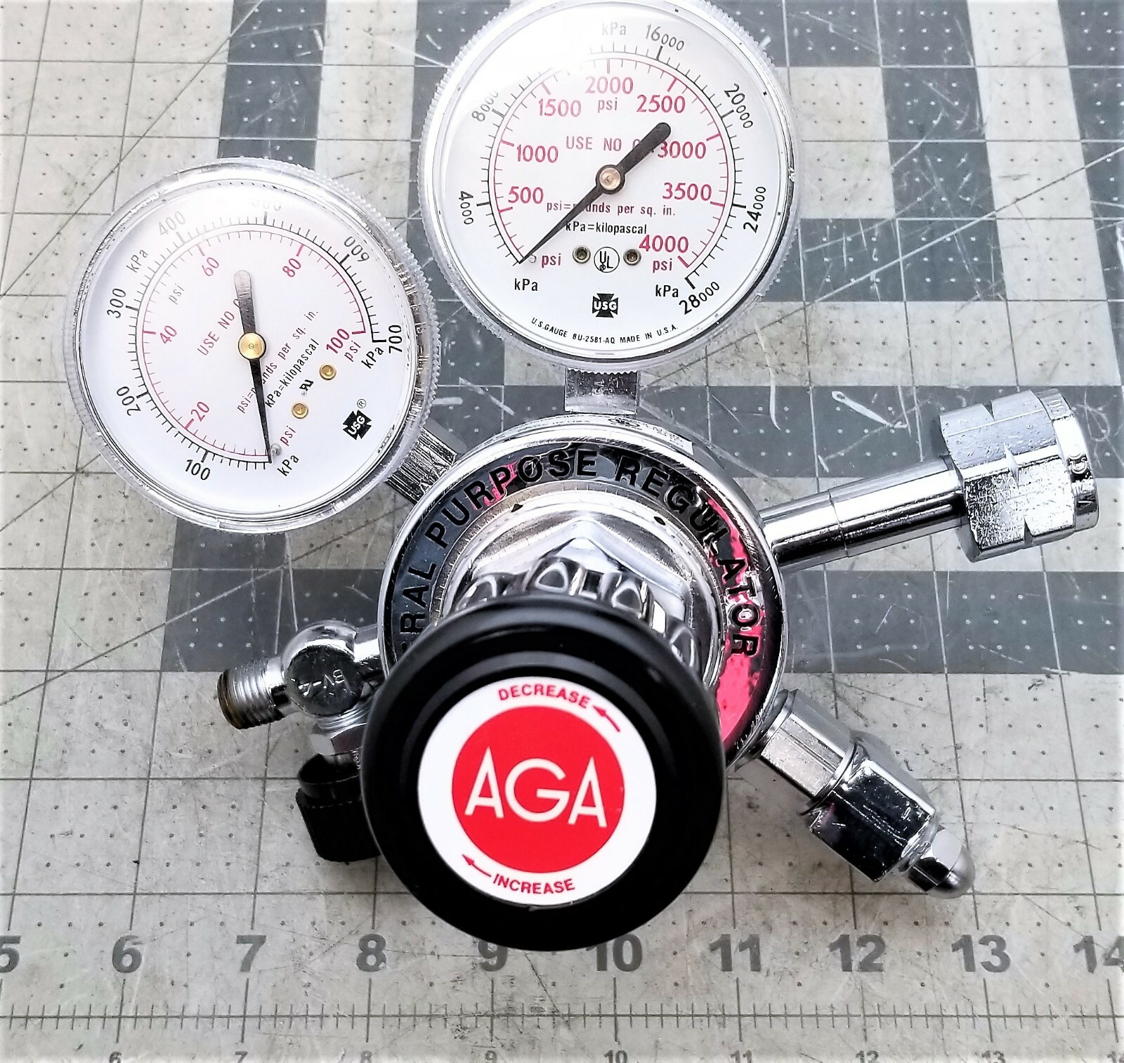 VICTOR General Purpose Gas Regulator GPT272-80-350-BV NEW NO-BOX [C1FL#4