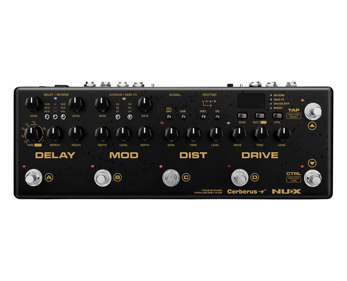 NUX Cerberus Multi Effect Unit w/ Analog Drives - Open Box