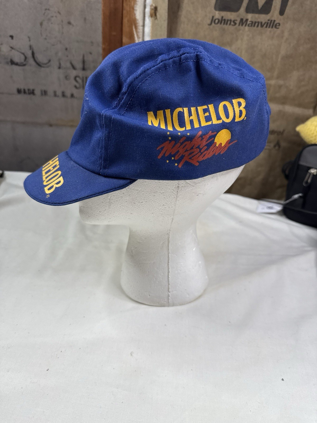 Biking Cycling Hat Michelob Night Riders
