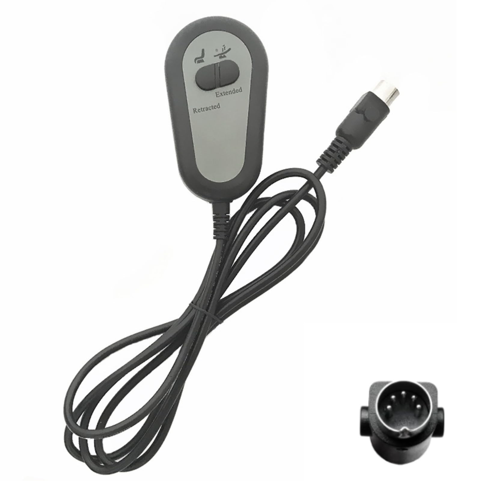 2 Button 5 Pin Remote Control for Recliner, Electric Recliner Chair Sofa Remo...