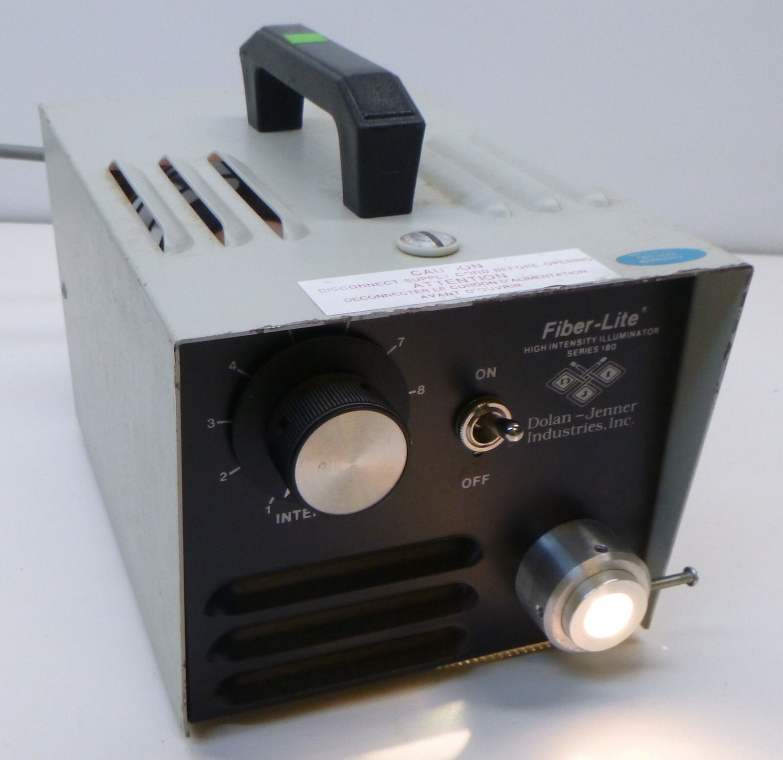 Dolan-Jenner Fiber-Lite 180 Illuminator, Halogen Fiber Optic Light Source