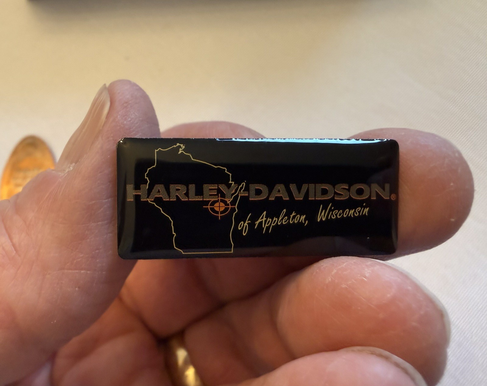 Harley Davidson Poker Chips, Pins, Elongated Cent
