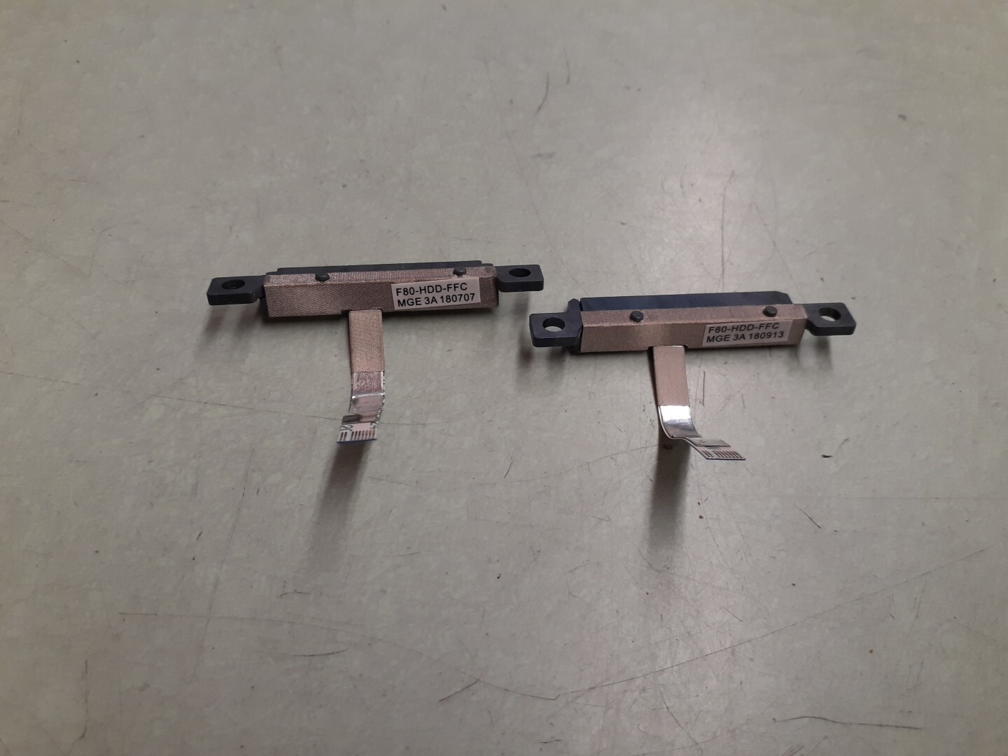 (2) HP ProDesk EliteDesk 400 600 800 G4/G5 HDD SATA Connector Cable F80-HDD-FFC