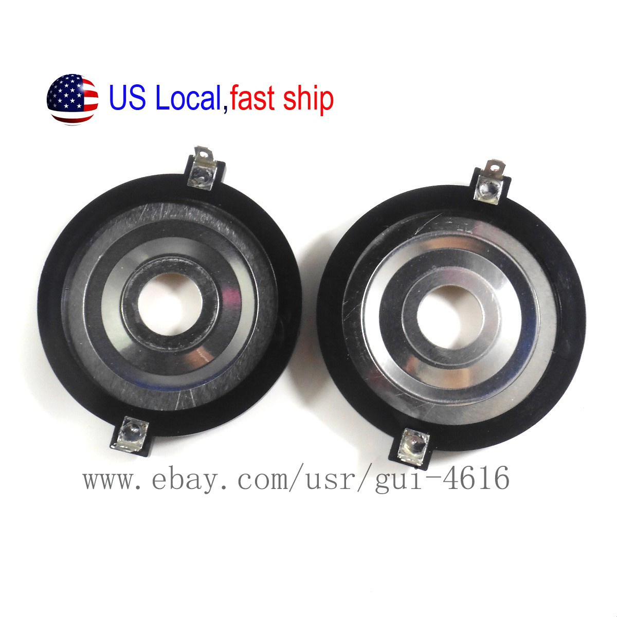 2x Driver Titanium Diaphragm Replace For PRV Audio RPTW700Ti TW600Ti CP21 8 Ohms