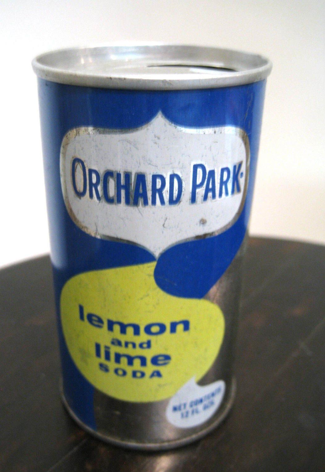 Vintage Orchard Park Lemon and Lime Soda Can; Buffalo NY