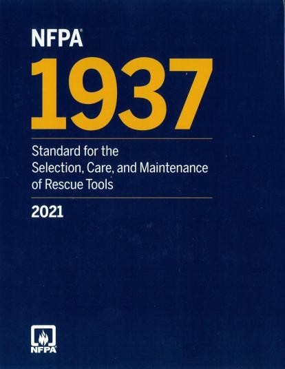 NFPA 1937 Standard for the Selection, Care, and Maintenance 2021 PAPERBACK USA