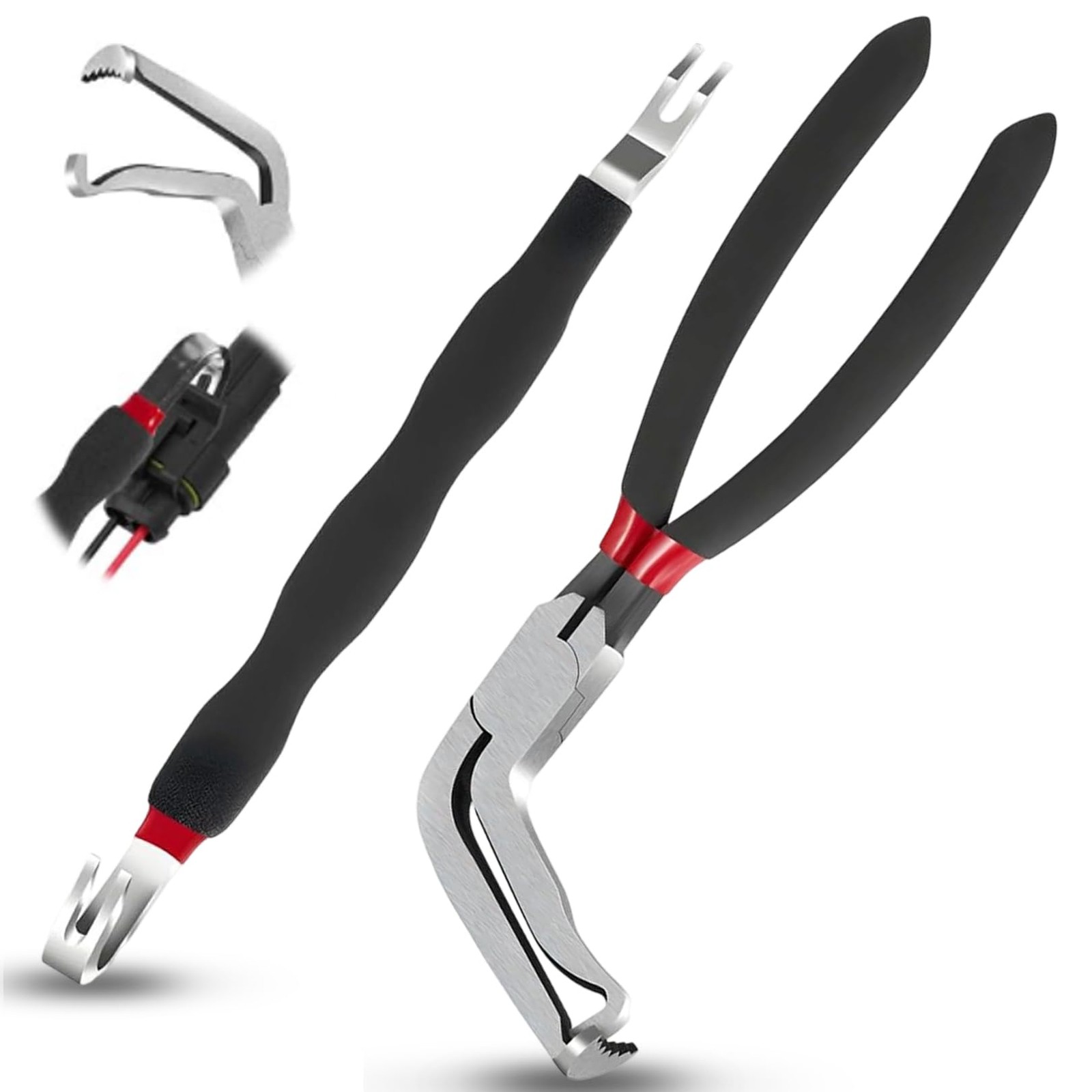 Electrical Disconnect Pliers 37980, Electrical Connector Separator 13120, 8in...