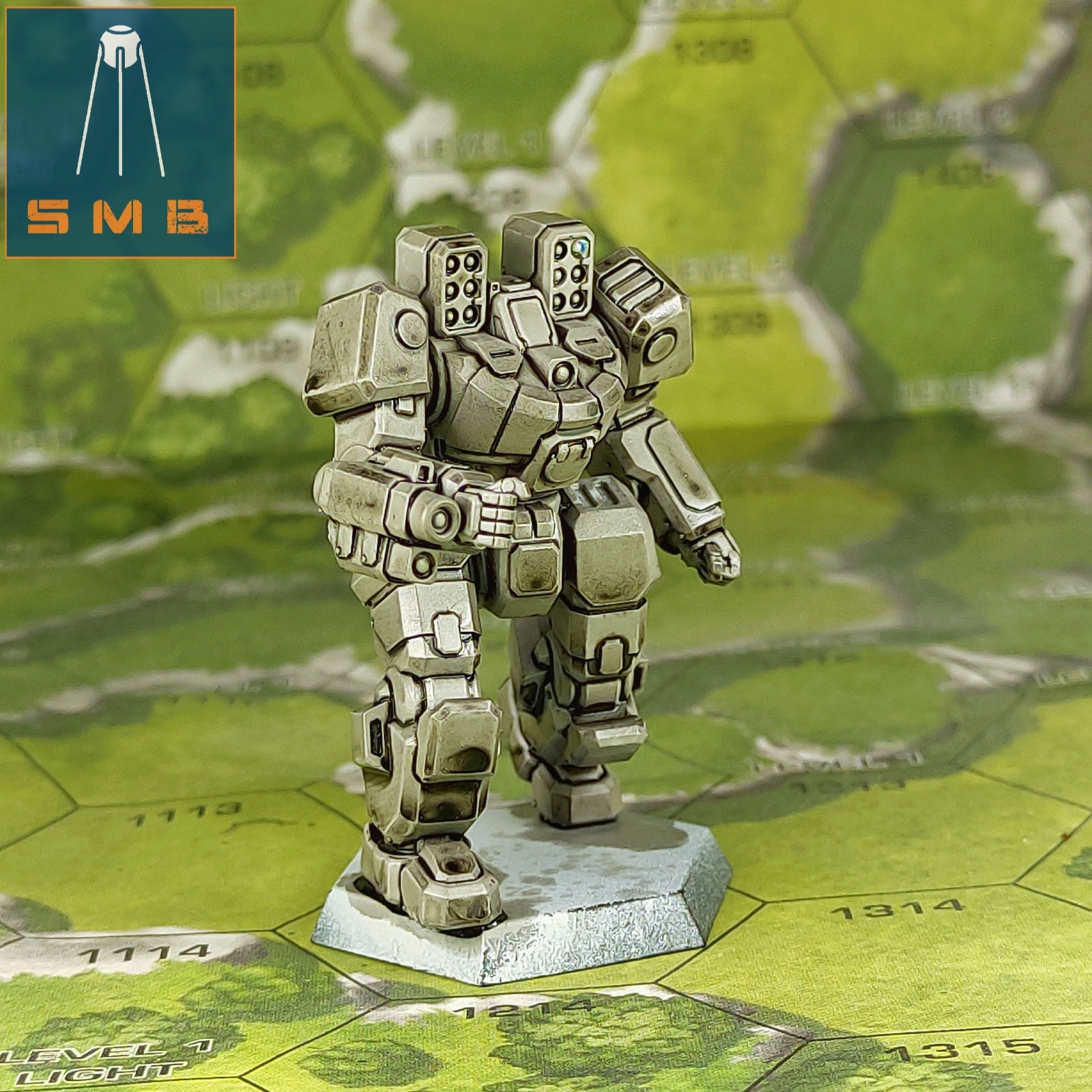 Wol7K - 6mm Sir Mortimer Mech