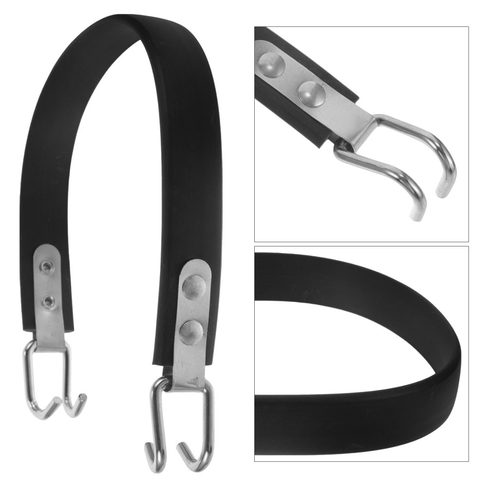 Belted Strap with Hooks Heavy Duty Straps for Towing Battery Lifter