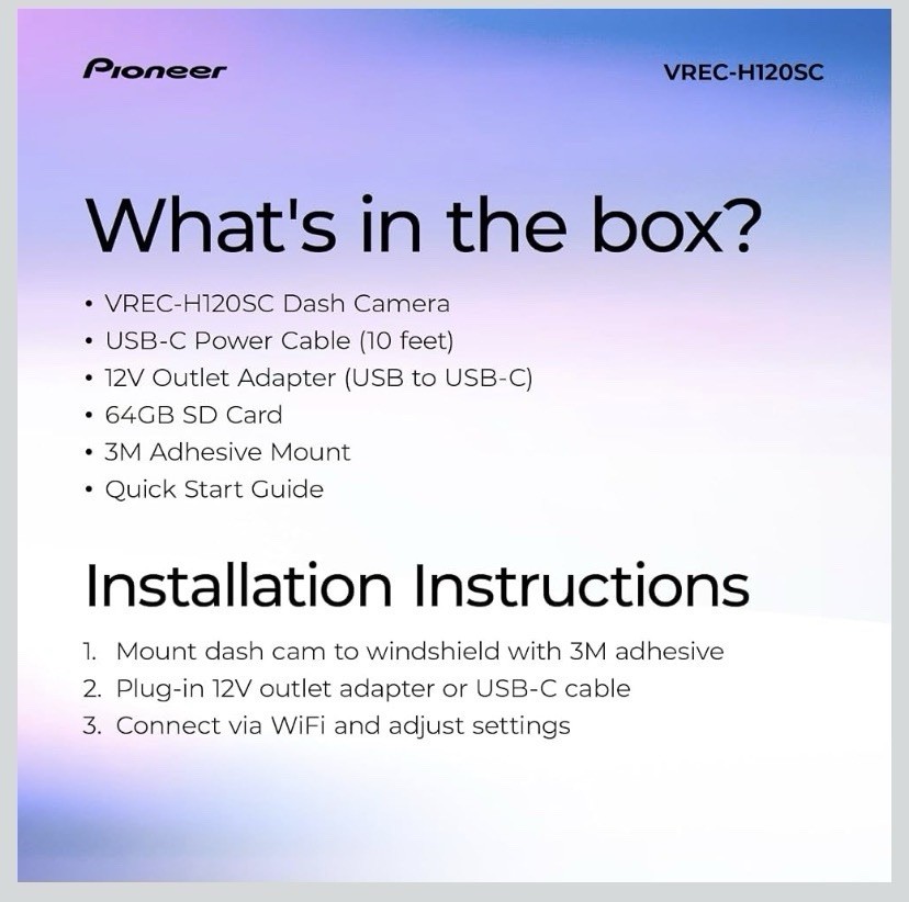 Dash Cam for Cars with 1.5K Resolution