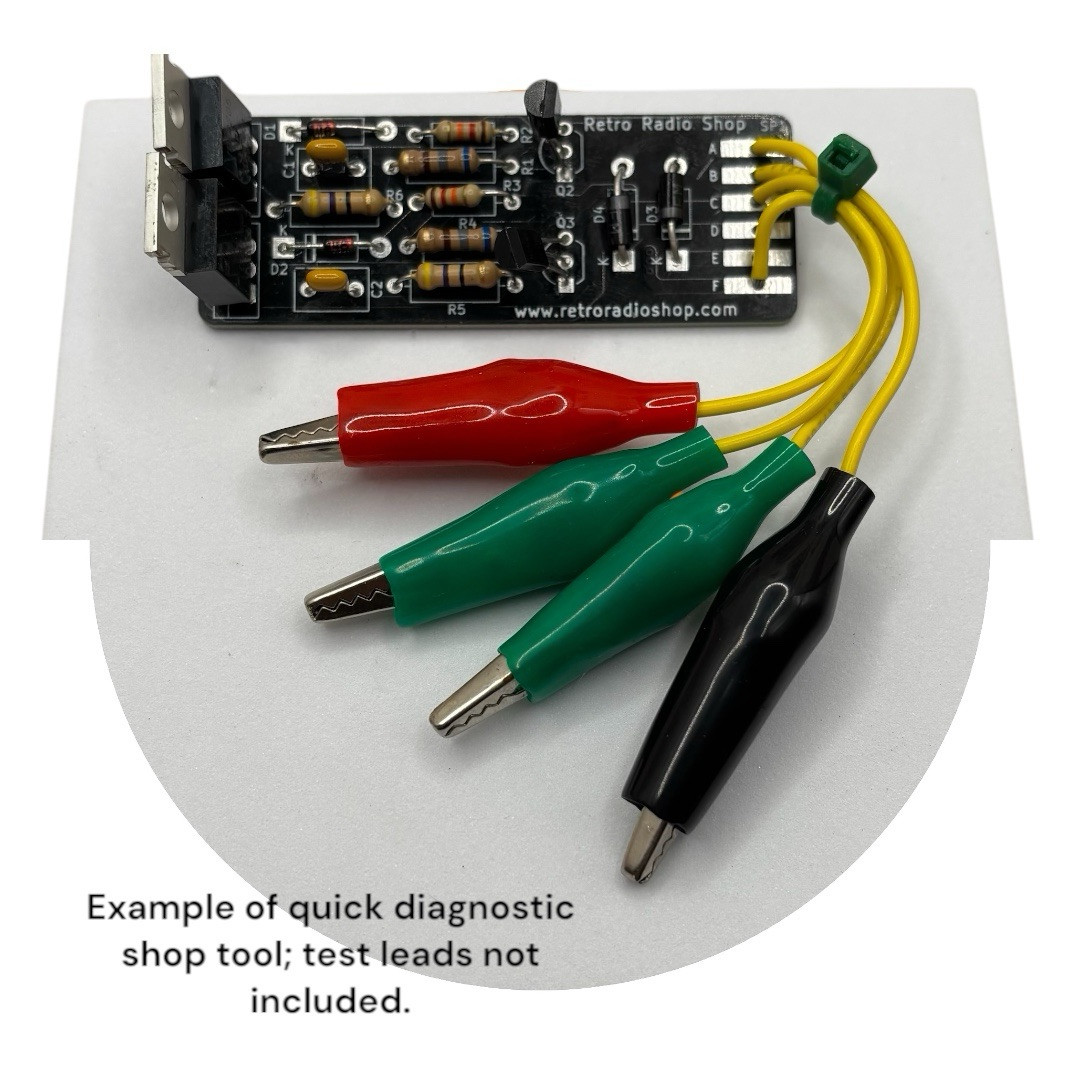 Solid State Car Radio Vibrator DIY Kit 6-12v Neg Ground
