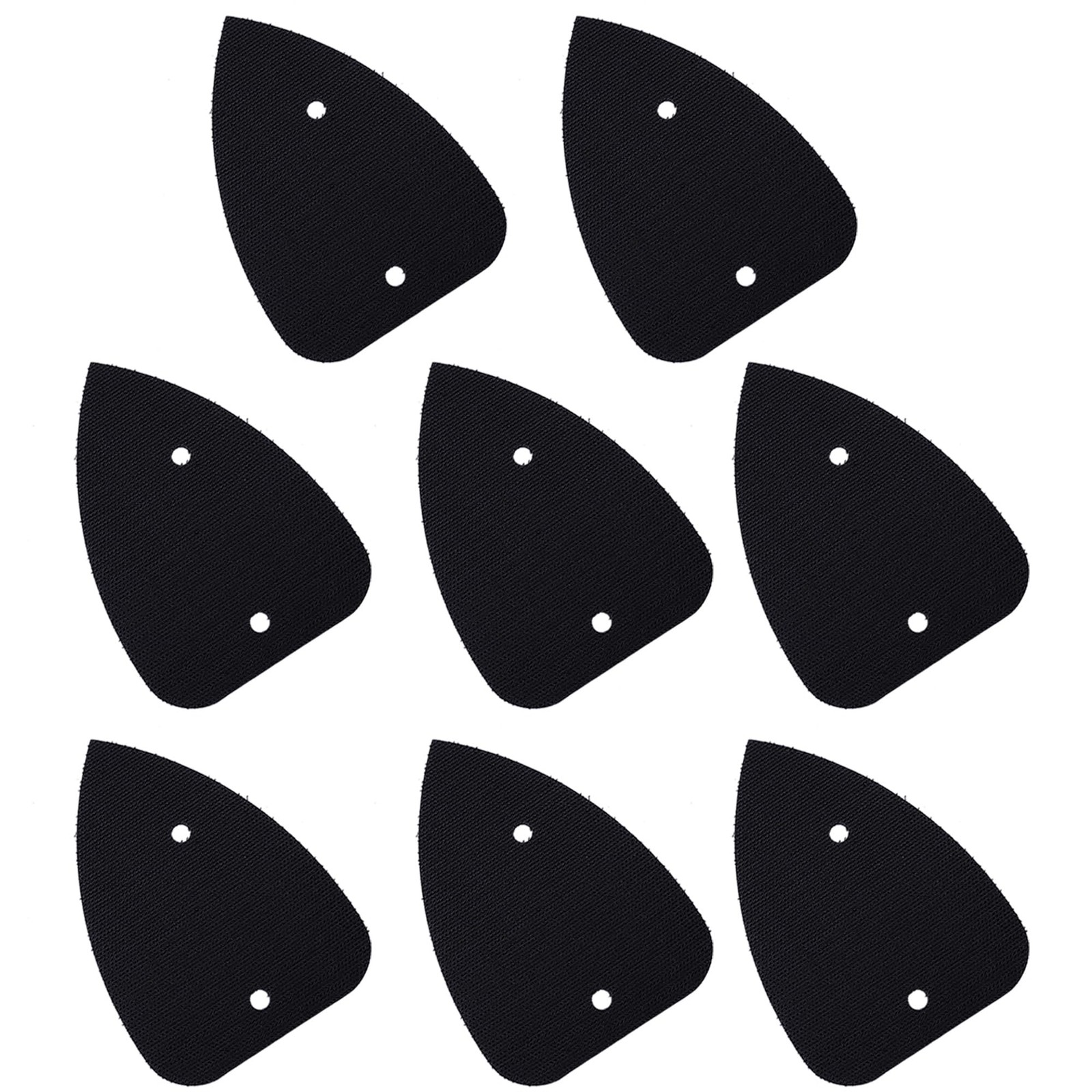 LotFancy Detail Sander Replacement Backing Pad # 577044-01, Pack of 8, for Black