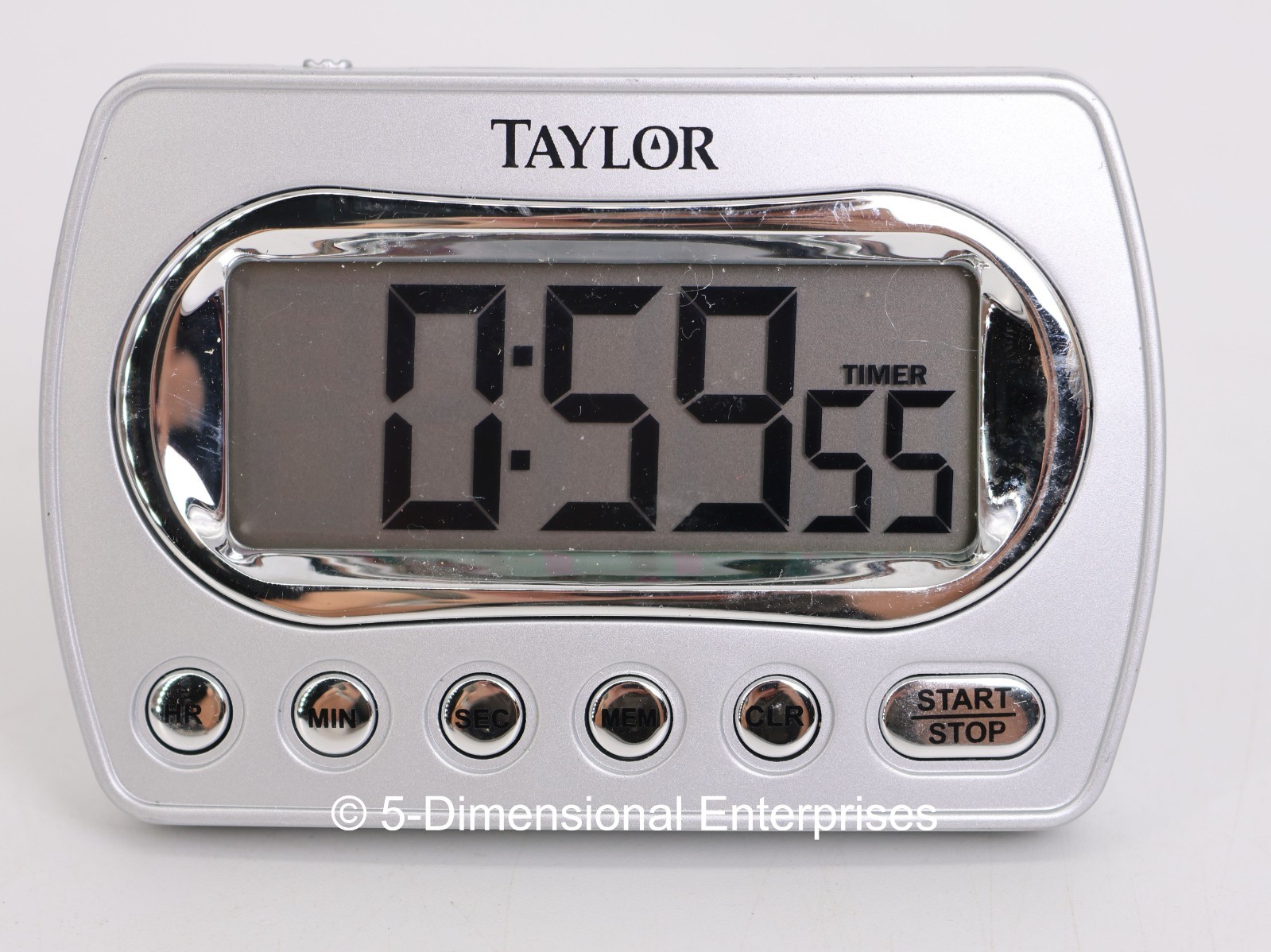 Taylor 5847-21 Kitchen Timer Memory Digital LCD Display