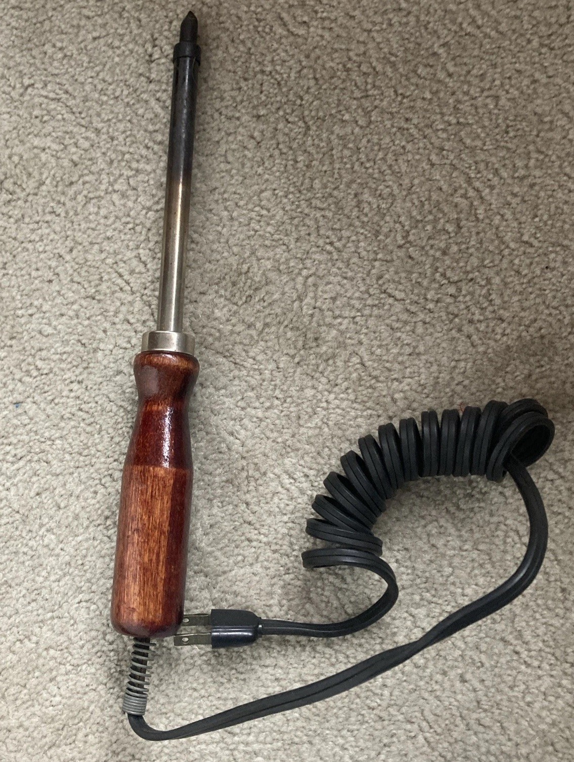 Vintage Dunlap Electric Soldering Iron 5408 Heavy Duty 80 Watts 115V