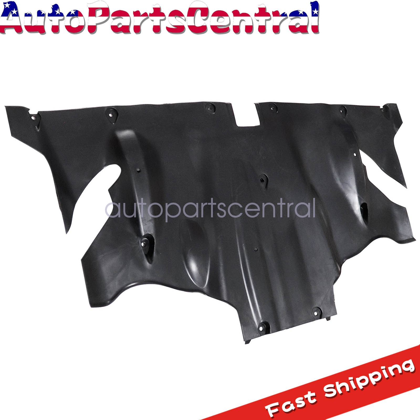 Rear Engine Under Cover Aero Splash Shield Guard For 2017-2023 Tesla Model 3/Y