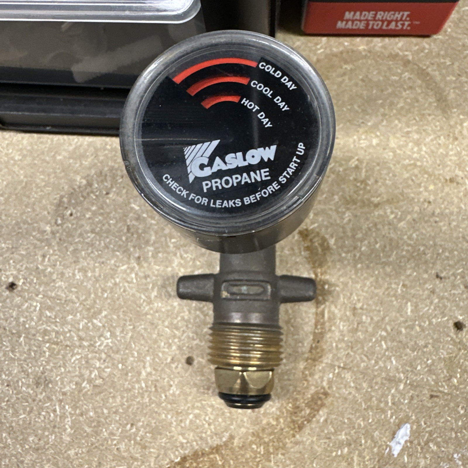 Gaslow LP Gas Monitor Gauge Refill Indicator Grills RV Boats Propane AD-1G 13738
