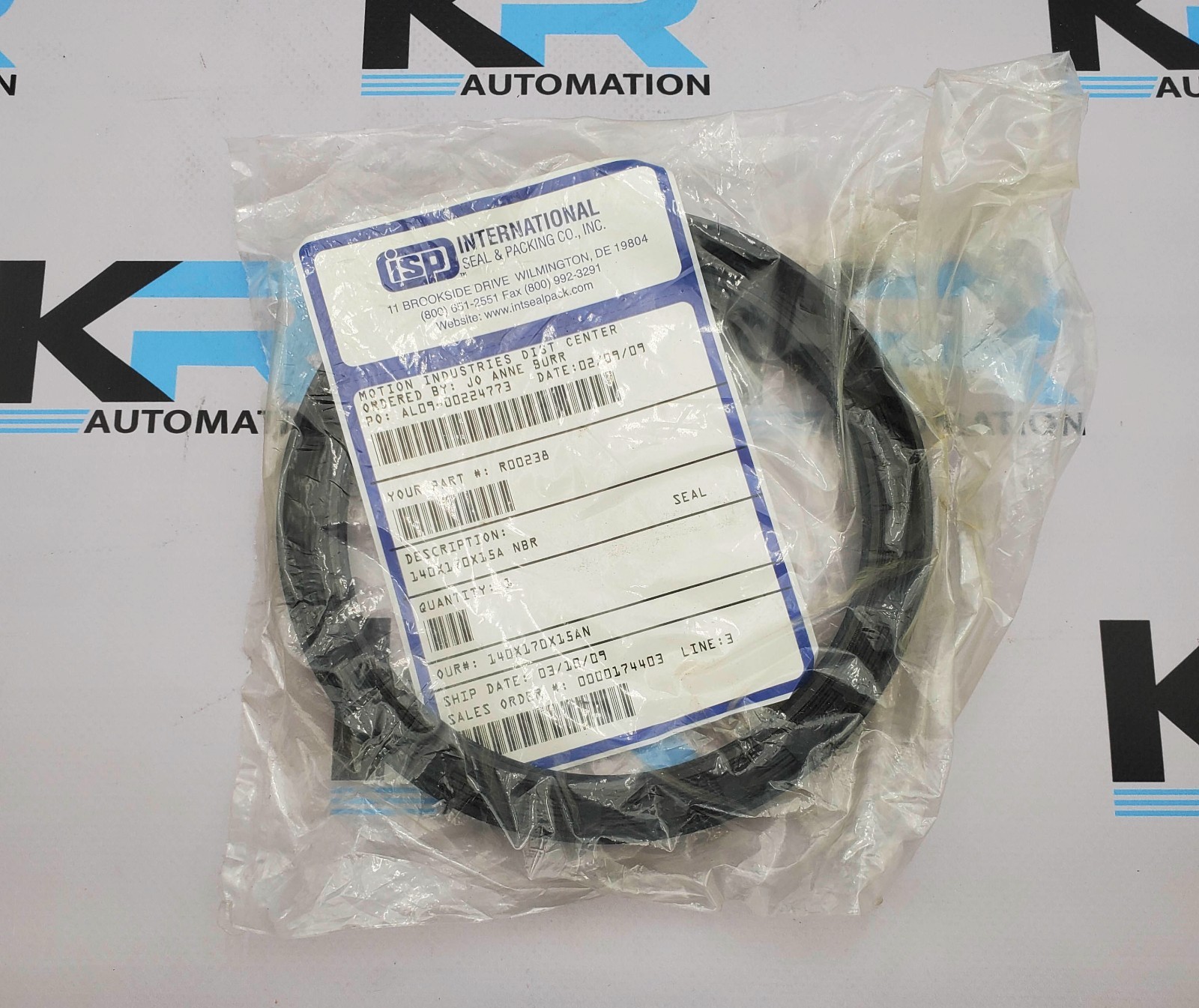 Motion Industries 140x170x15A NBR Oil Seal