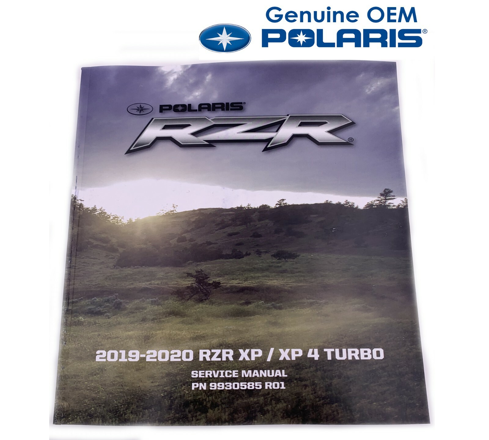 2019 2021 Polaris RZR XP Turbo XP 4 Turbo Genuine OEM Service Manual Repair Book