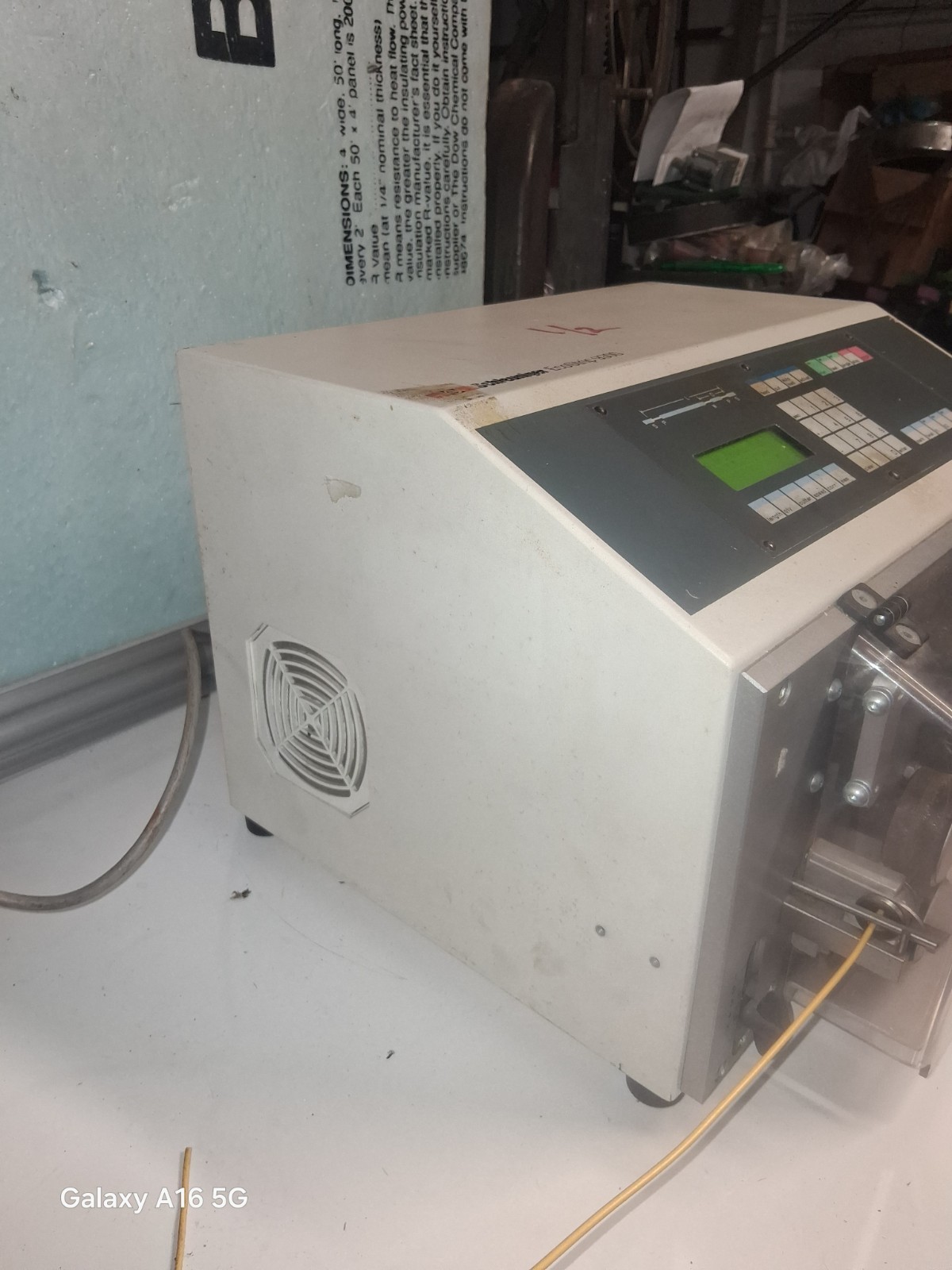 SCHLEUNIGER EcoStrip 9300 Model ES 9300 Automatic Wire Stripping Machine