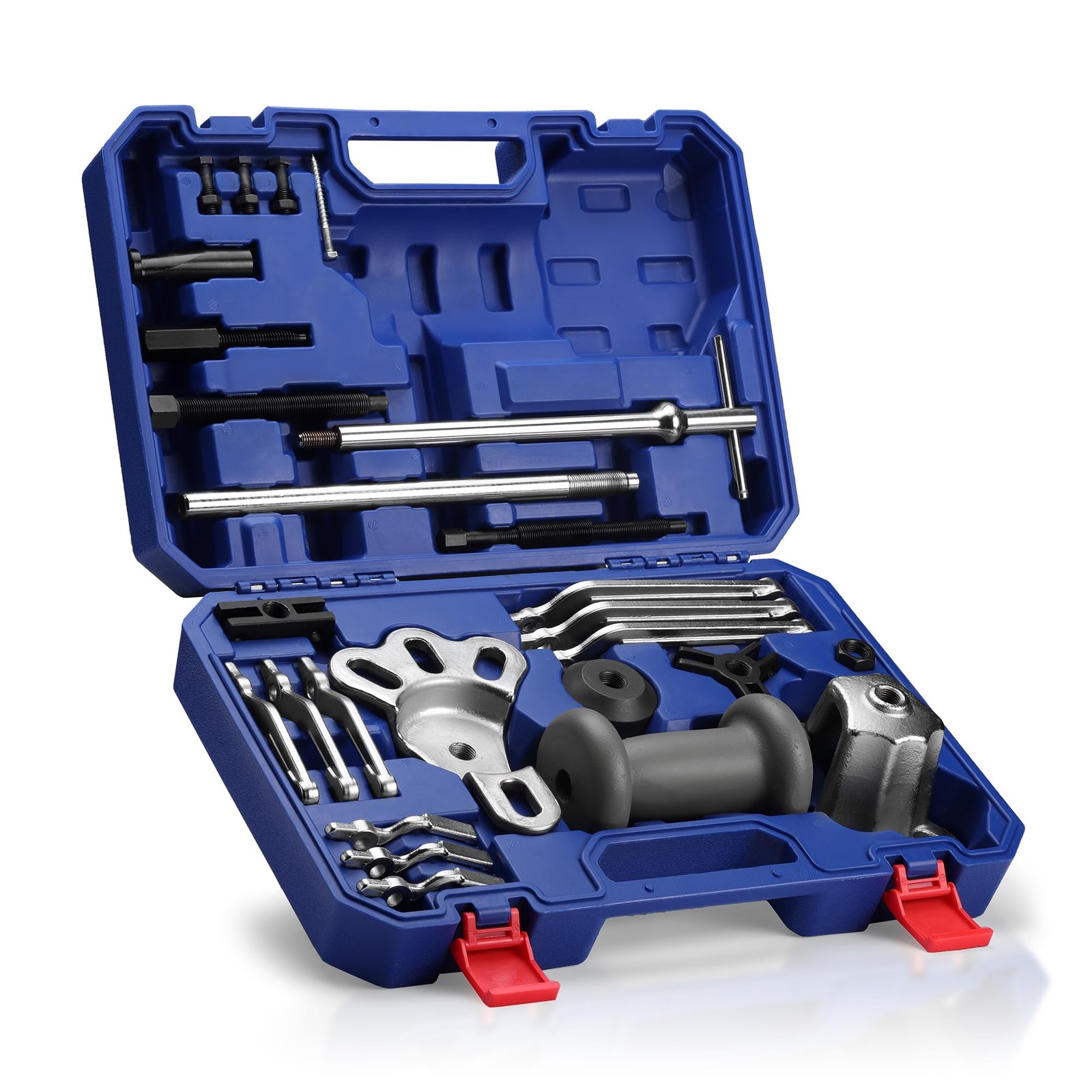 27Pc 9 Way Slide Hammer Puller Set Wheel Hub Bearing Axle Removal Tool