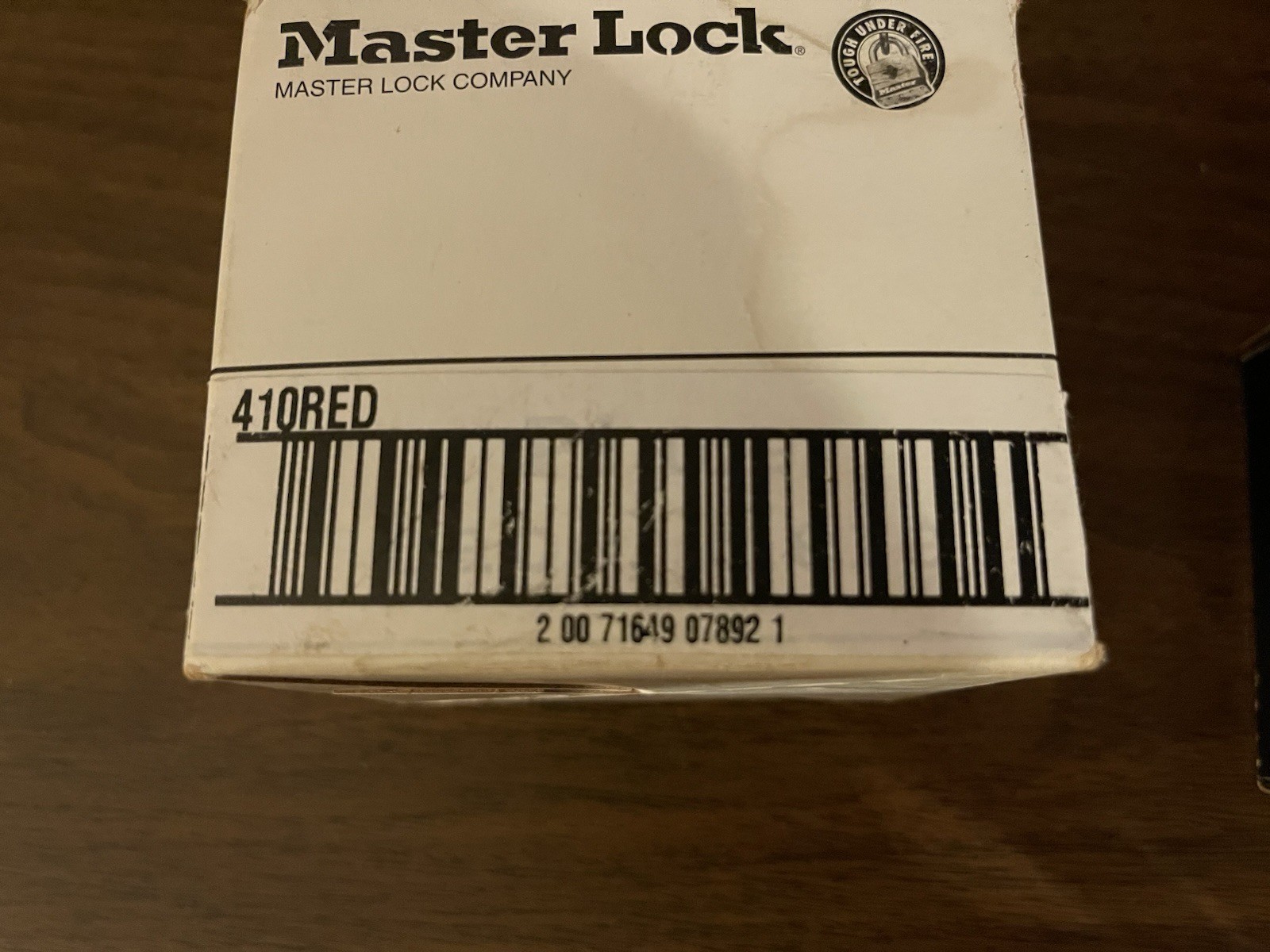 Master Lock 410Red Lockout Padlock, Different Key, Thermoplastic, Standard
