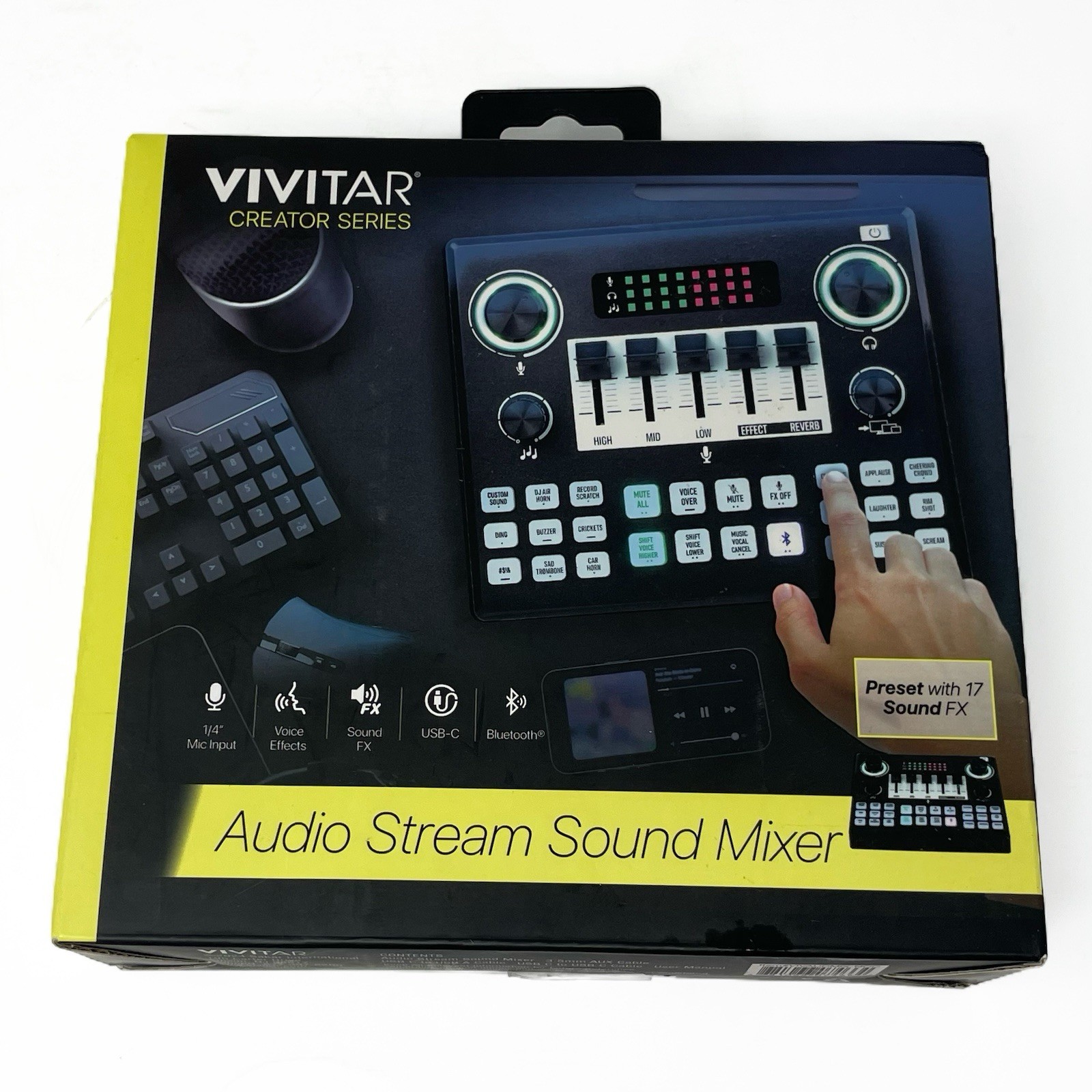 Vivitar Creator Series Audio Stream Sound Mixer