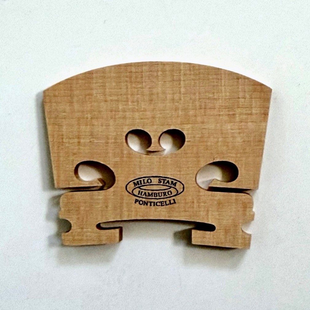 Milo Stamm Ponticelli Violin 4/4 Bridge - Standard - A Shape 41 mm