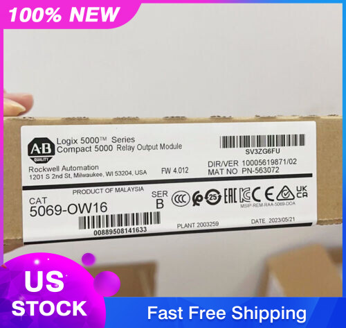 Allen Bradley 5069 OW16 New Factory Sealed Relay Output Module
