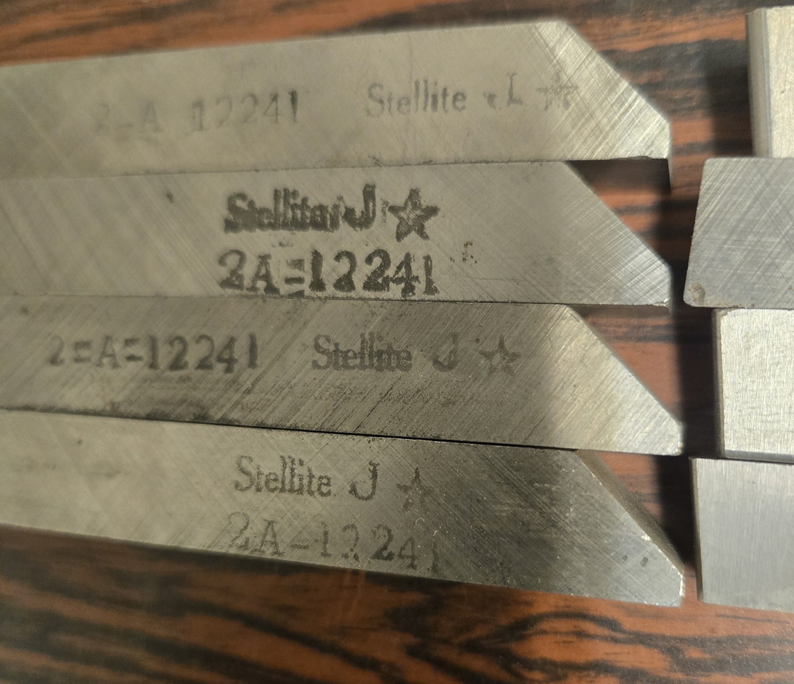 Stellite J Star And Stellite 98M2 Bars