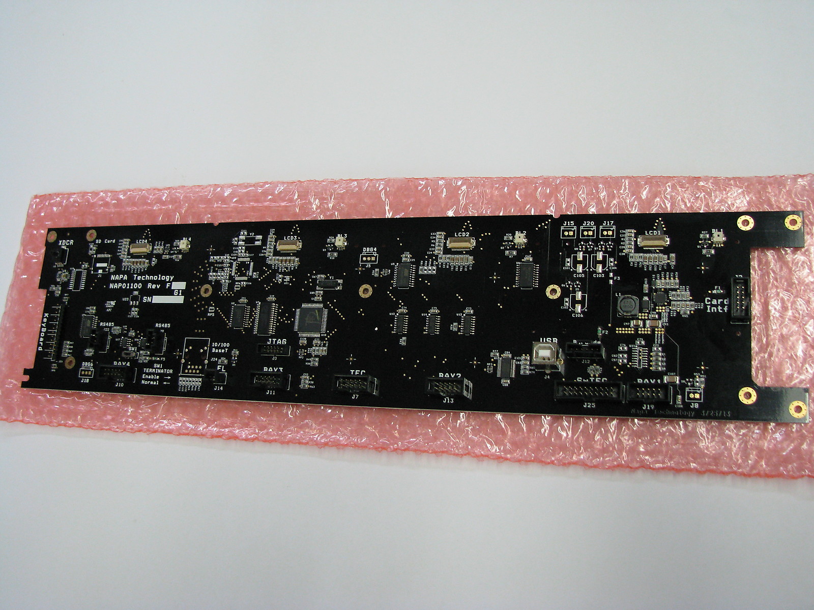 Napa Technology NAP01100 Rev F Control Board PCB