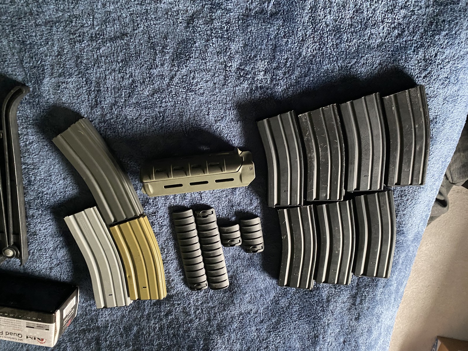 Large Airsoft Gear Lot, Magazines, Spare Parts, CO2 Canisters, Best Offer