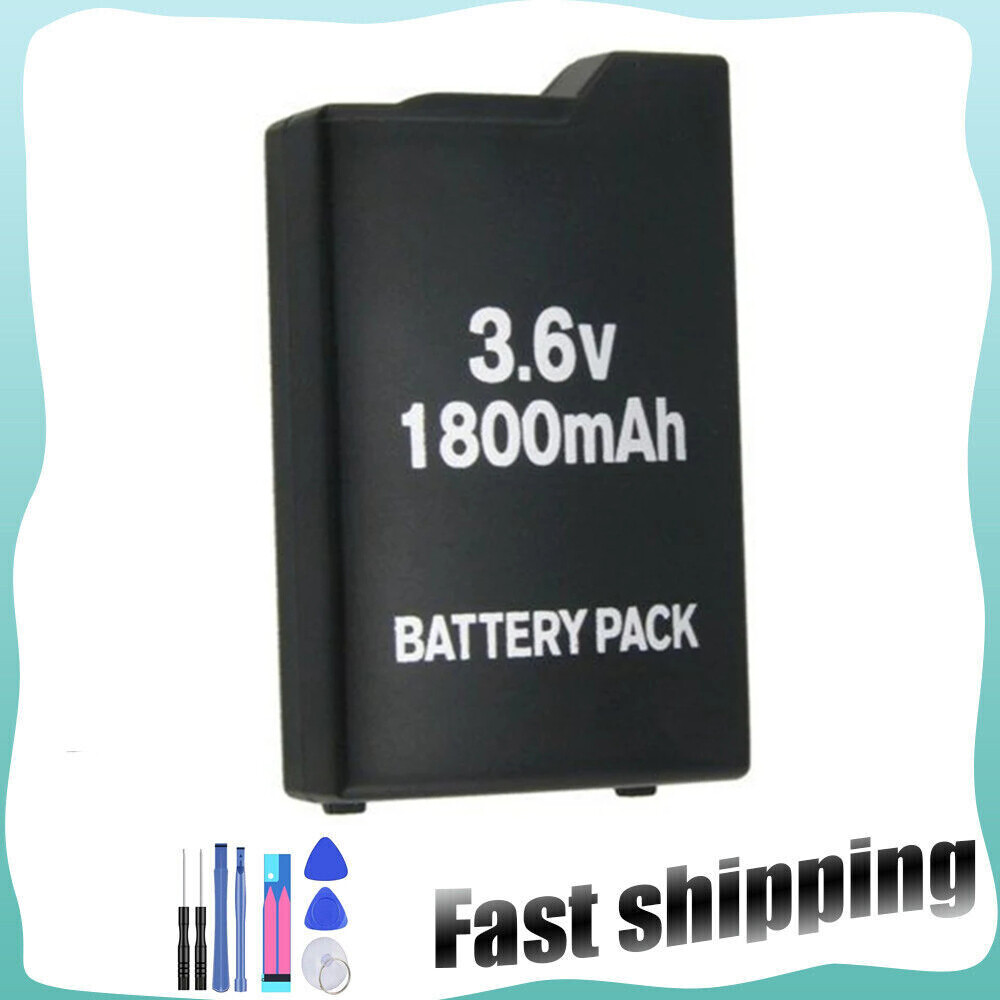 Rechargeable Battery for Sony PSP-110 PSP-1001 PSP 1000 Fat New 3.6V 1800mAh