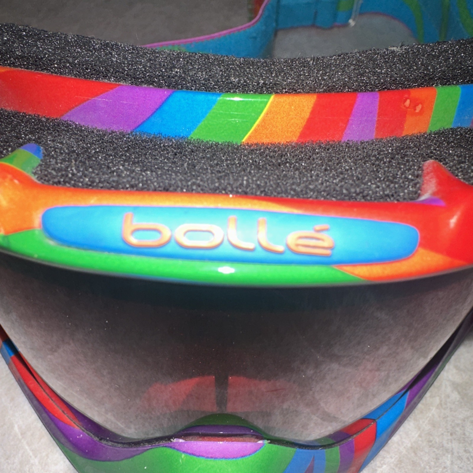 Multi Colored Bolle’ Ski Snowboard Goggles