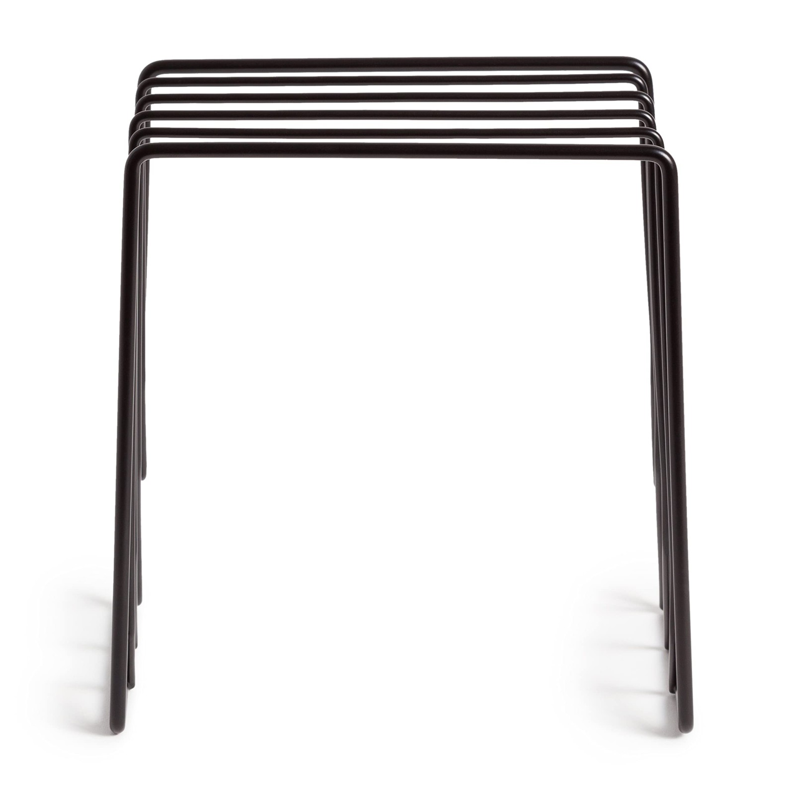 Black Metal Letter Sorter Tray for Desk Office Organizer U Brands Vena Collec...