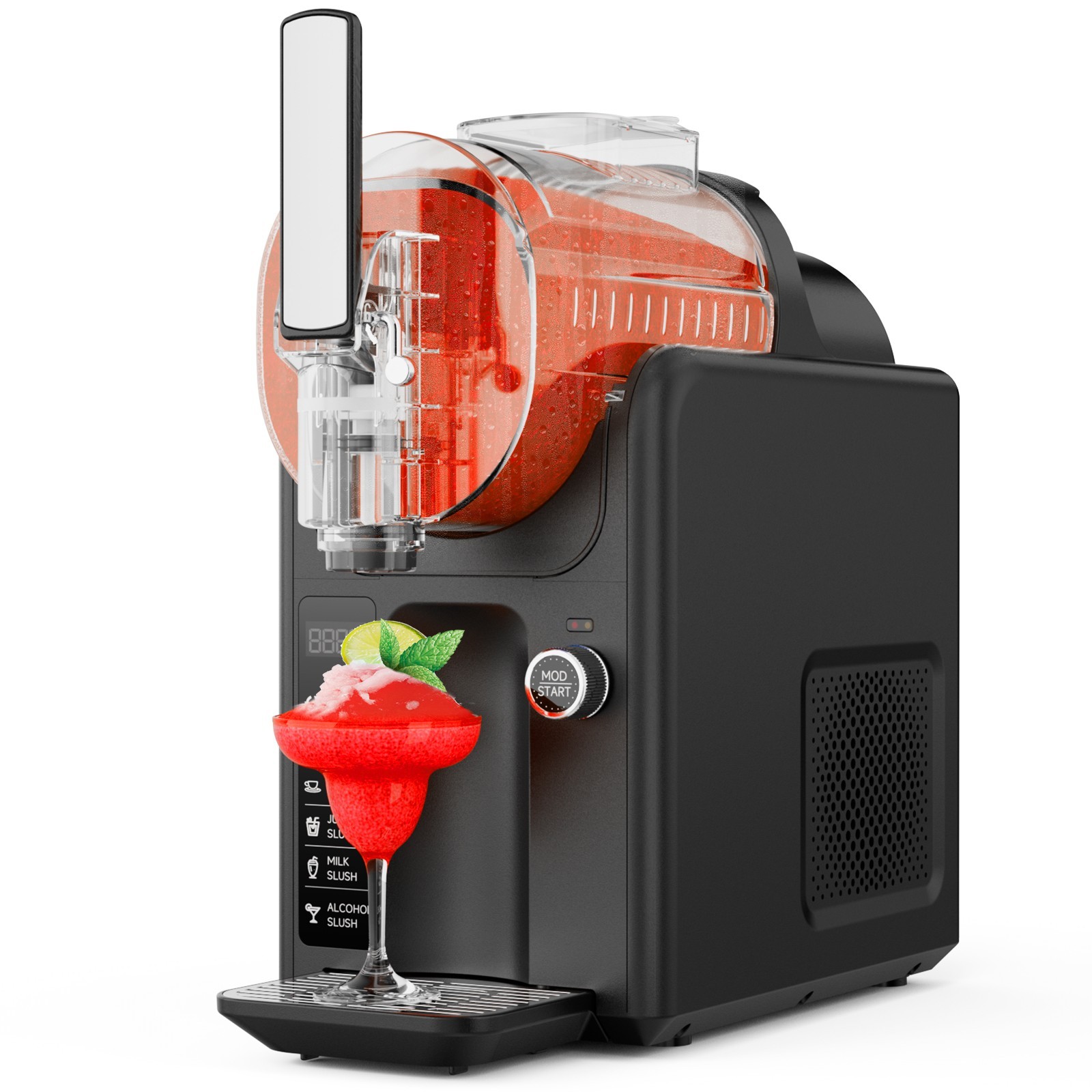88 oz Slushie Machine for Home - Frozen Drink Maker with Auto-Fresh Keep, Smart