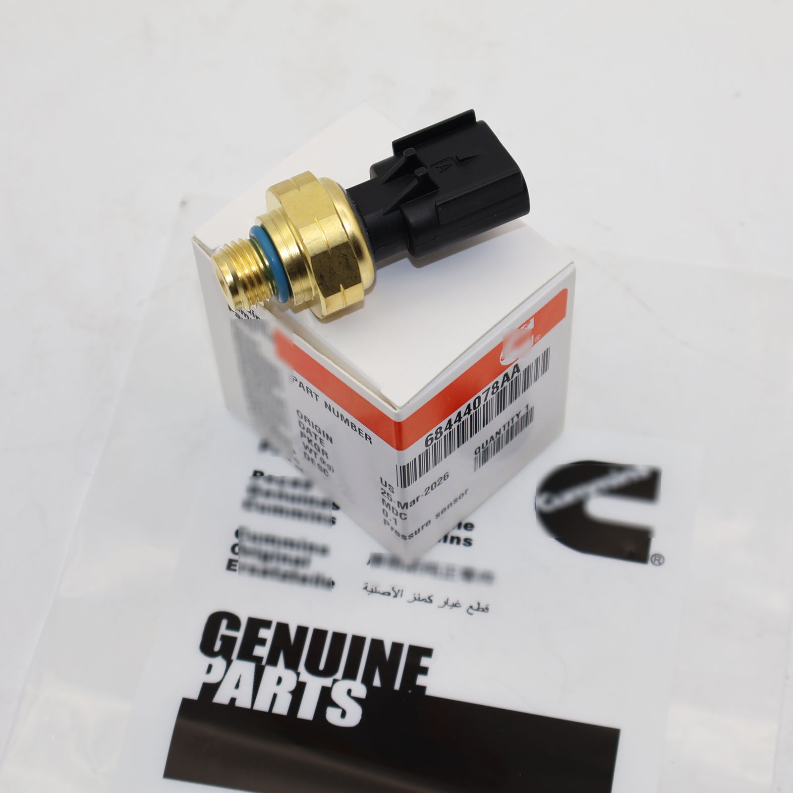 68444078AA Exhaust Manifold Pressure Sensor For 2019-2022 6.7L Ram Cummins New