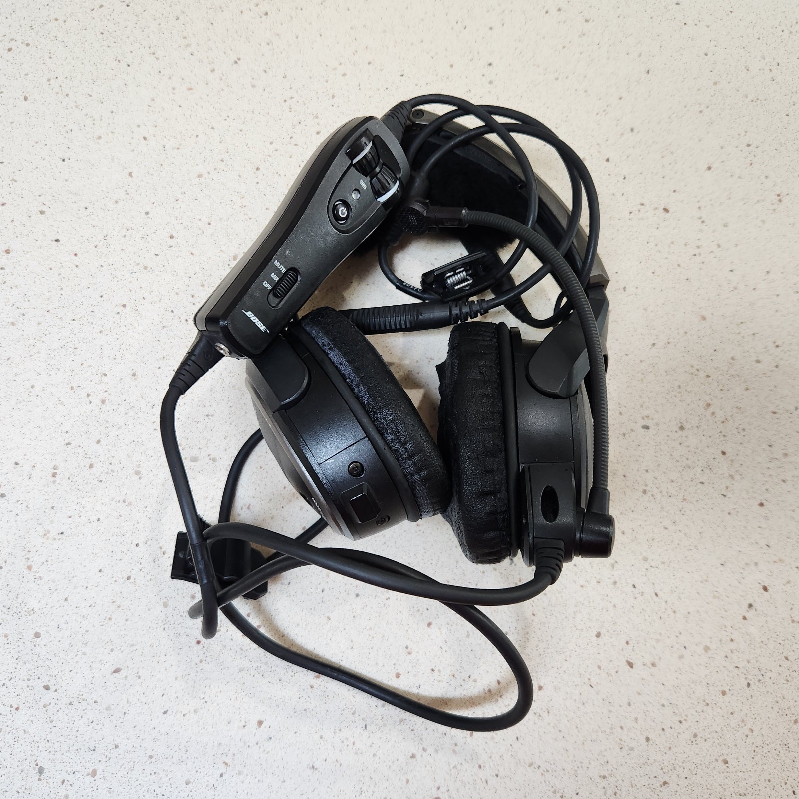 Bose A20 ANR Aviation Headset Dual GA Plug No Bluetooth