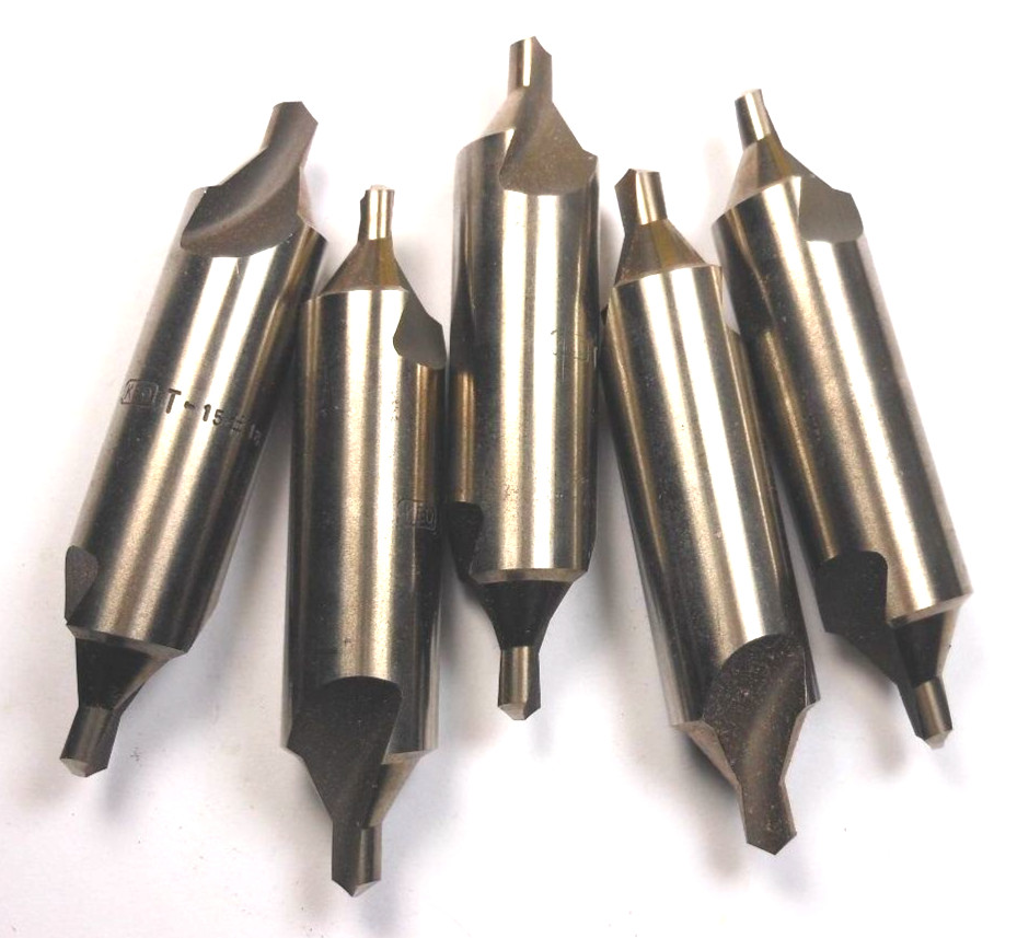 Keo Double Combo Drill/Countersinks #18 (0.1695") HSS 60° 3-1/2" OAL (6 Pcs)