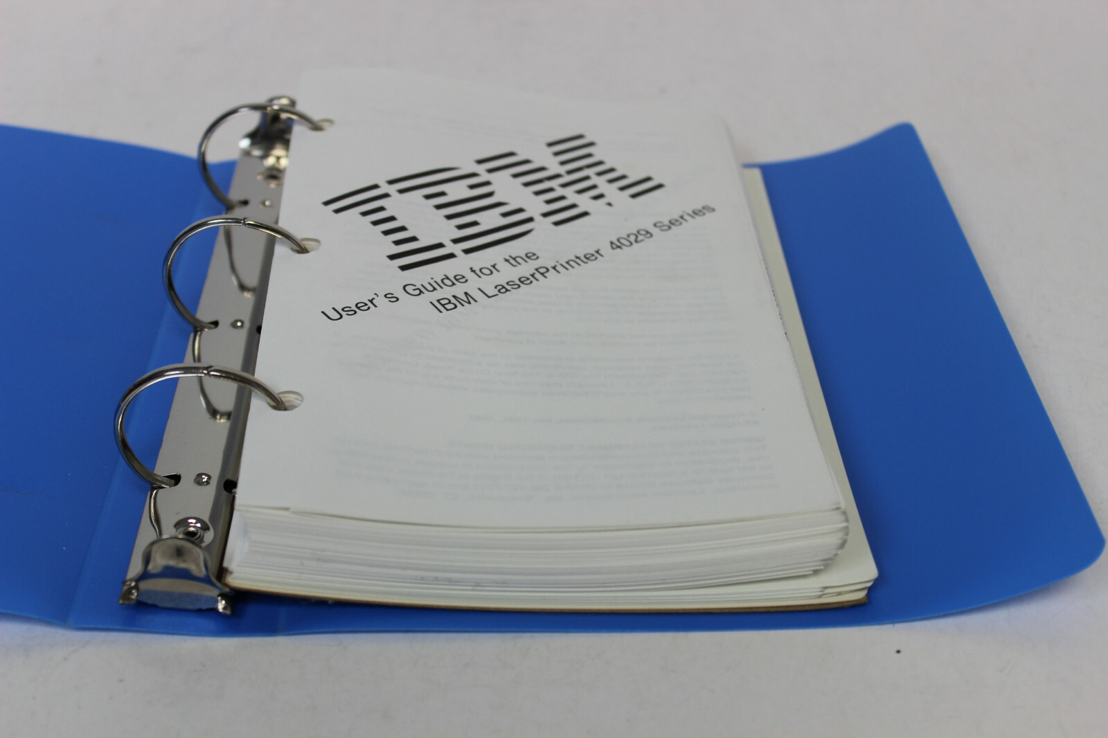 IBM LASERPRINTER 4029 SERIES USER'S GUIDE