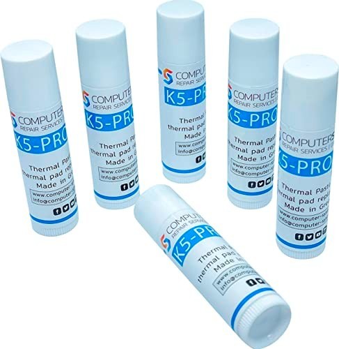 High-Performance 6X10g Thermal Paste for Laptop & Console Cooling - Viscous Putt