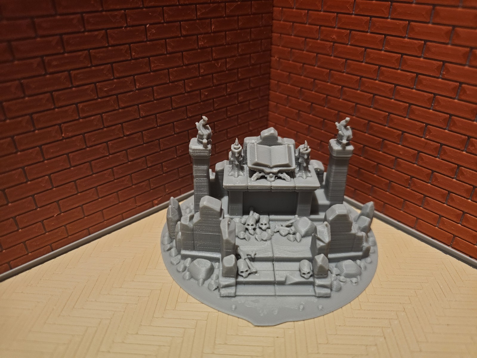 Altar Building Ruins Scatter Terrain Scenery 28mm Dungeons & Dragons 3D Printed