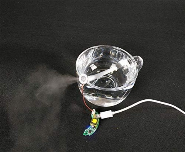 Efficient 2-Pack 20mm Ultrasonic Mist Maker Discs - Anti-Corrosion & Durable