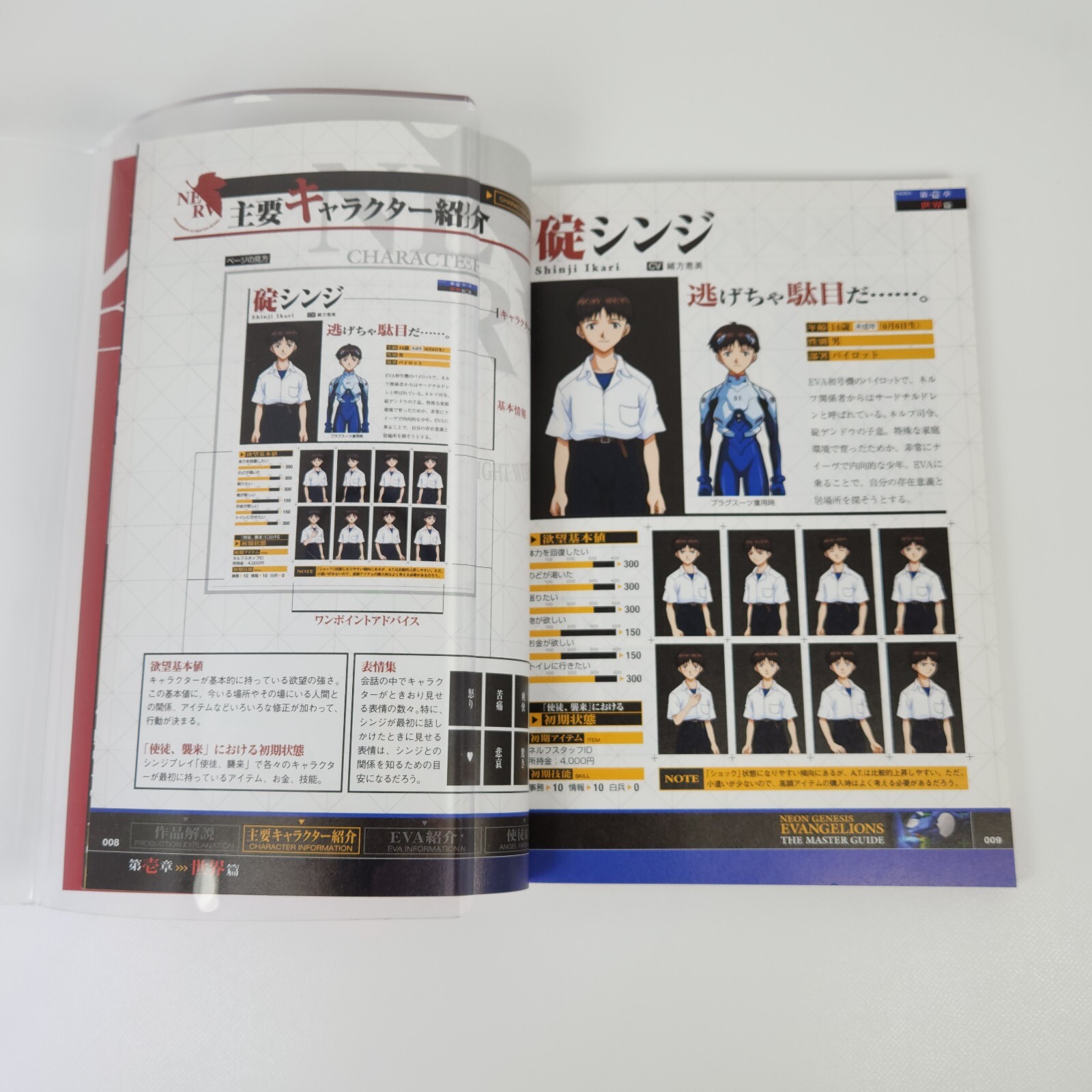 Neon Genesis Evangelion 2 The Master Guide Book PS 2 Playstation Gainax Japan