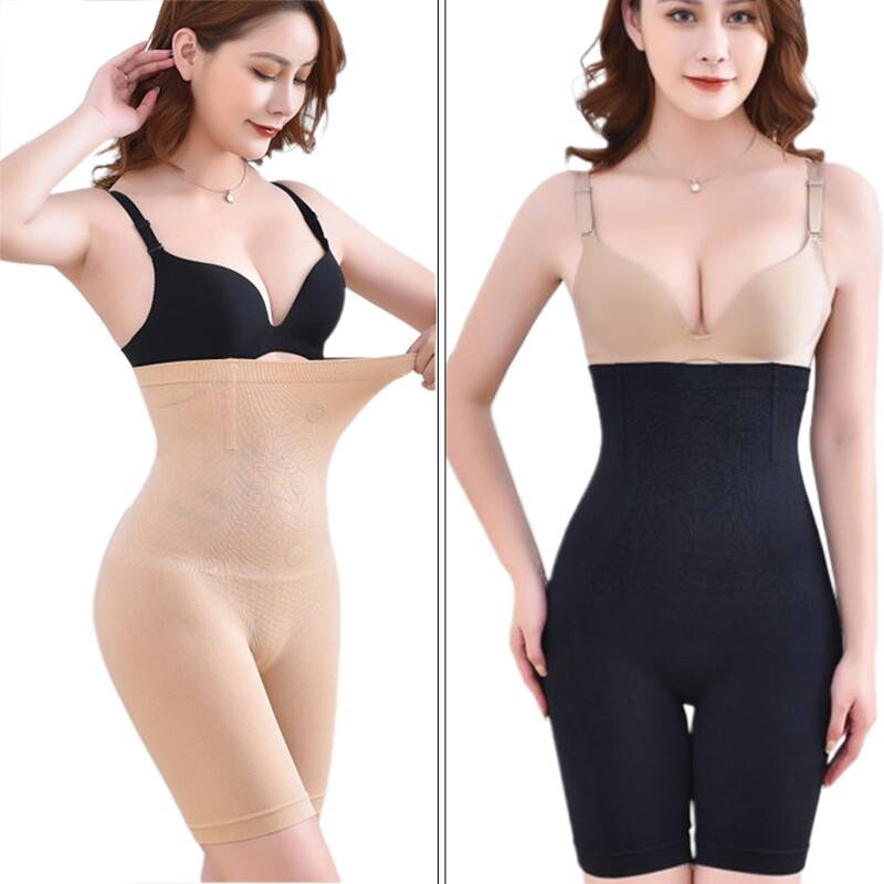 Women Tummy Control Body Shaper Honeycomb Warm Therapy Underwear Short Pants