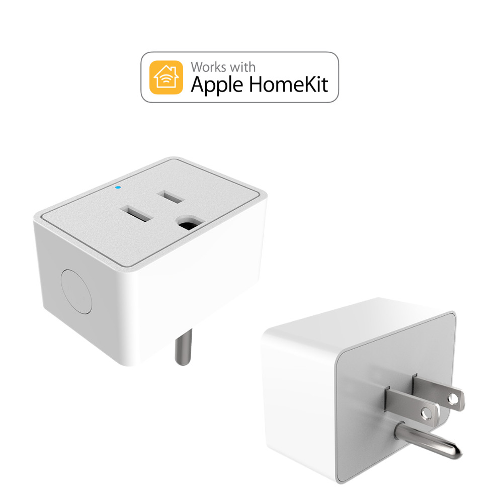 US WiFi Smart Socket Plug Works with Apple Homekit Siri Voice Control Timing 16A
