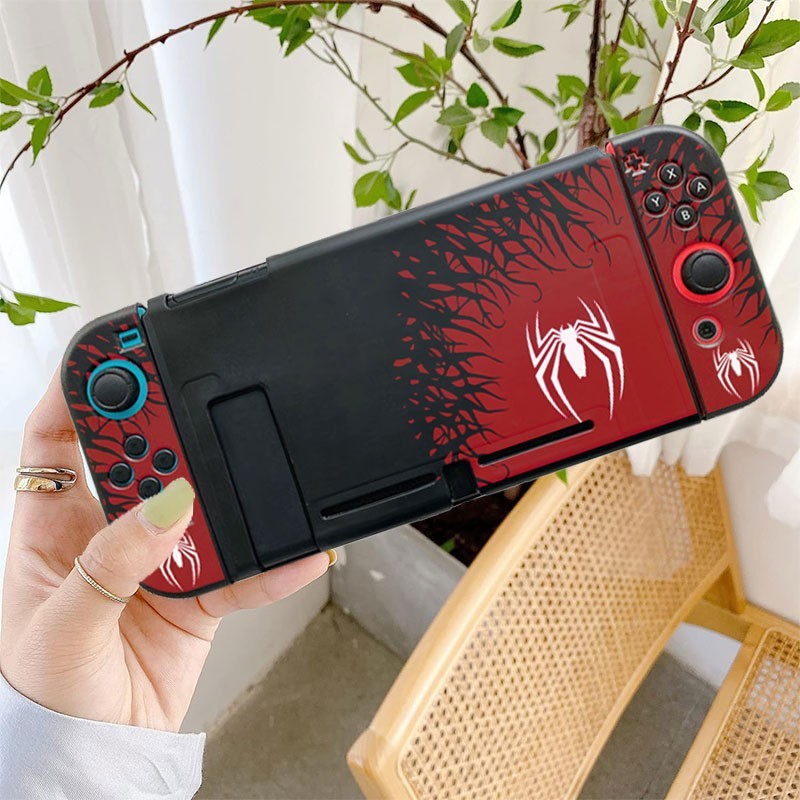 Spider-Man Protective Shell For Nintendo Switch NS Oled Joy-Con Case Cover USA