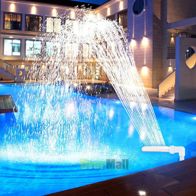 Swimming Pools Waterfall Fountain Above Ground Inground Pool Cooler Sprinkler US