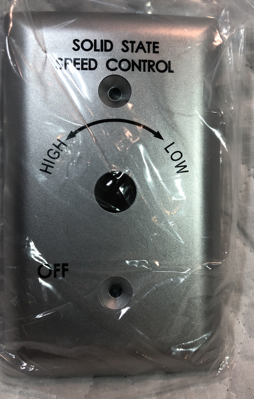 Solid State Speed Control 385031 5WSSC Wall Mount New
