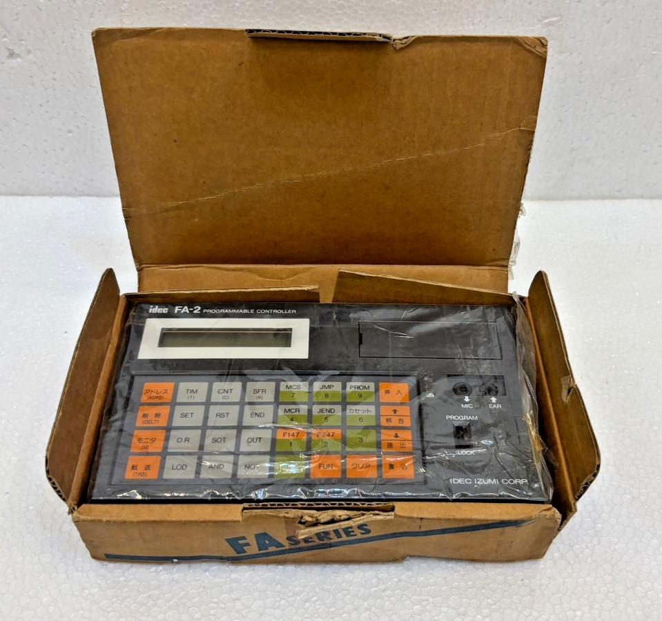 IDEC PF2-2H4R FA-2 Program Loader Module | PLC Programming | New Open Box